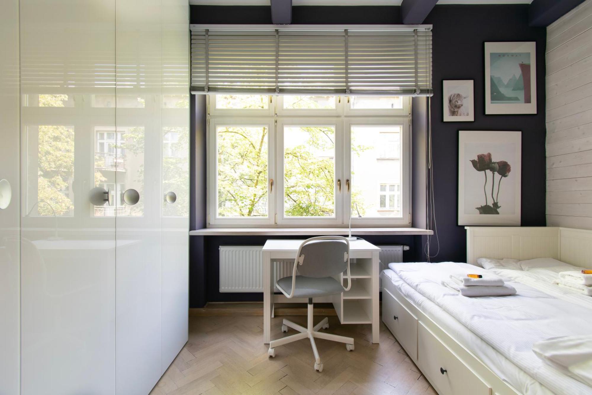 Spacious 3Br Apartment With Ac In Living Room, 2 Balconies Krakau Buitenkant foto